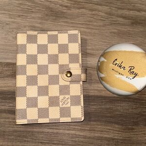 Louis Vuitton Damier Azur Agenda PM/Passport Holder